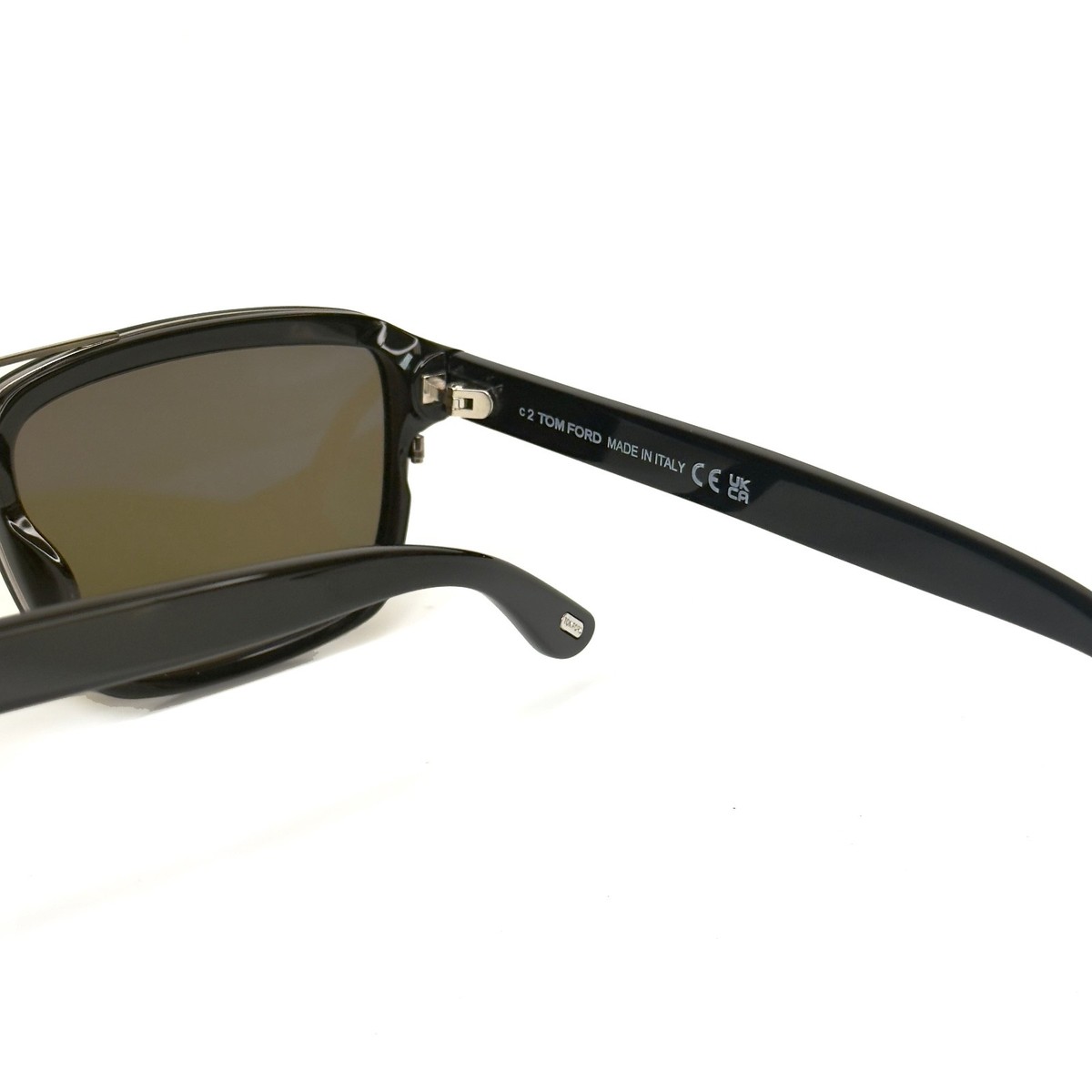 TOM FORD ANDERS TF780 780 Black Brown Square Aviator Unisex