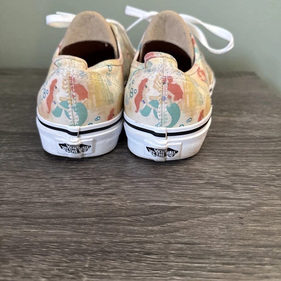 Vans Disney принцесса Ариэль русалочка женский размер 8,5 хорошее состояние товара - Изображение 4 из 4