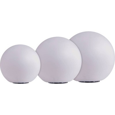 Heitronic 35422 BOULE LED-Leuchtkugel 3er Set LED LED fest eingebaut Weiß