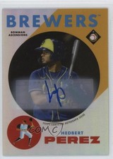2022 Bowman Chrome Bowman Ascensions Auto /100 Hedbert Perez #BA-11 Auto jg5