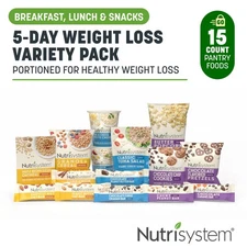 5-Day Weight Loss Variety Pack with Breakfasts Lunches and Snacks 15 Count