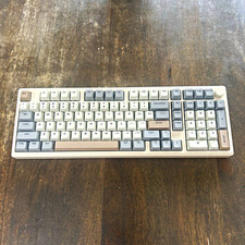 EPOMAKER Galaxy100 Mechanical Full Size USB-C Keyboard QWERTY Num Pad White