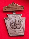 Civil War US Soldier Veteran Badge Minneapolis 1906 Encampment Pennsylvania GAR
