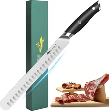 MAD SHARK Brisket Knife 10″  Carving Premium BBQ Meat Carving Razor Sharp  NIB