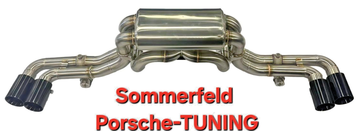 Ferrari F430 F 430 Klappenauspuff Carbon Endrohre Valved Sport Exhaust Muffler