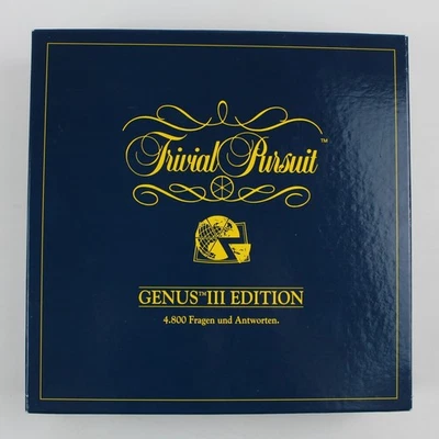 Trivial Pursuit Genus III Edition, 15+, Parker Brothers, Brettspiel - Bild 1 von 4