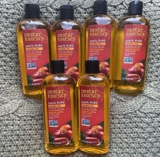 6 Pc Desert Essence 100% PURE JOJOBA OIL, 8 FL OZ VALUE SIZE