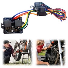 12v24v Digital Thermatic Fan Switch Adjustable Hot Fan Switch Kit Replacement 12v24v Digital Thermatic Fan Switch Adjustable Hot Fan Switch Kit Replacement
