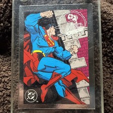 Vintage 1993 Skybox Wizard DC SUPERMAN Card