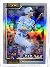 2026 Topps Series 1-Jac Caglianone Rainbow Holofoil RC SP #183 Royals