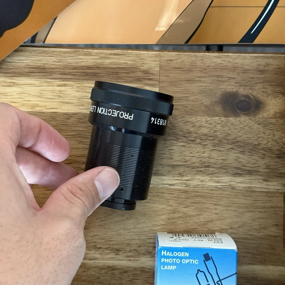 Proyector Carrusel Kodak Ektagraphic III A Funciona Probado Bombillas y Lente Extra Foto 4 de 4