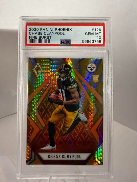 Chase Claypool Panini Phoenix #126 Fire Burst