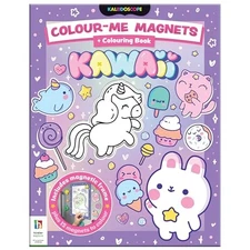 Colour-Me-Magnets Kawaii by Pty Ltd, Hinkler Book Book The Fast Free Shipping