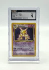 CGC 9 Pokemon Alakazam 1/102 Holo Rare Base Set English 1999