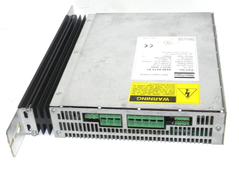 MÓDULO SERVO CONTROL ATLAS COPCO 4240 0370 81 QCS2-T 340 25 ACC P/N: 9032011834 Foto 2 de 4