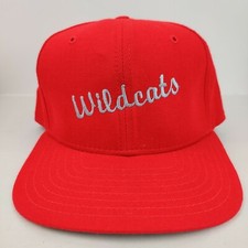 Vintage MADE IN USA New Era Pro Model Wildcats Football Snapback Hat Cap