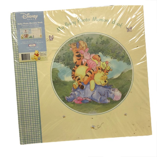 DISNEY WINNIE THE POOH "POOH & ME POCKET ALBUM" BABY BOOK POCKETS 4 MY