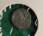 Indian? Middle East? Hammered Silver 10Mm World Coin #Ceg27