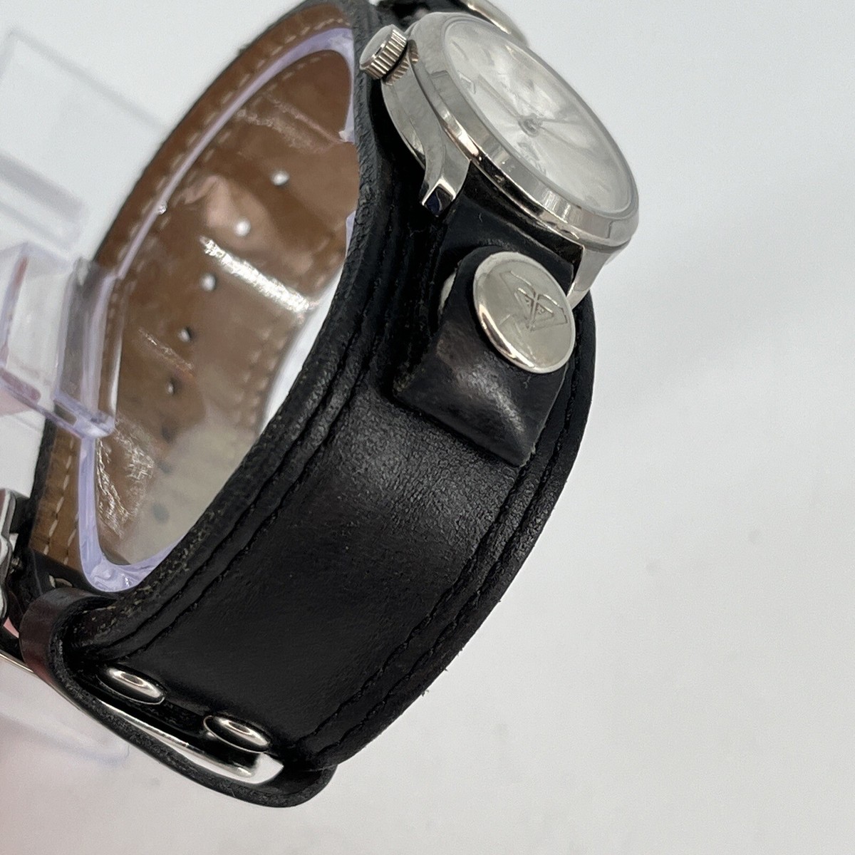 Vintage ROXY QUICKSILVER Women's Watch Black Leather Buckle
