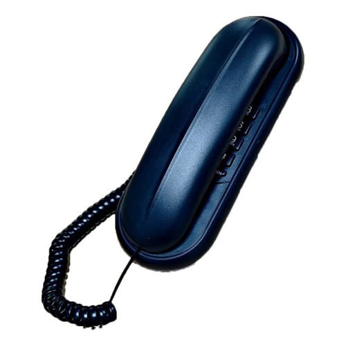 Mini Phone Wall Mountable Telephone Incomings Caller LCD Display Desk Fixed - Zdjęcie 4 z 10
