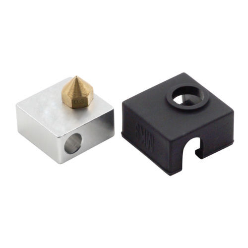 Calcetín de silicona Hot End para impresora 3D TronXY X5S, todas las piezas MK7, MK8, MK9 Hotends - Imagen 2 de 5