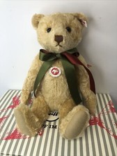 15  Steiff UK Exclusive Teddy Bear LT Ed. 2000 Growler Wavy Mohair Golden MIB O