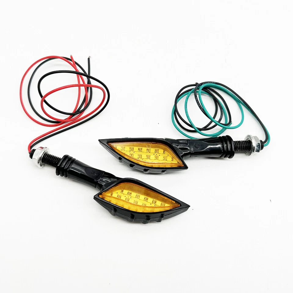 2x Motorcycle LED Turn Signal Light for Kawasaki Concours 1000 14 Eliminator 125 Foto 2 de 4