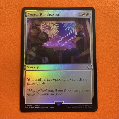 FOIL x3 + Tifa] Secret Rendezvous Set MTG Final Fantasy VII