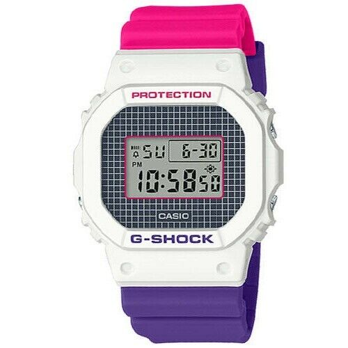 Casio G-Shock Geometric Patterns Men's Watch DW-5600THB-7 - Picture 1 of 2
