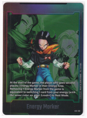 Android 17 Energy Marker E01-09 Awakened Pulse Dragon Ball Fusion World