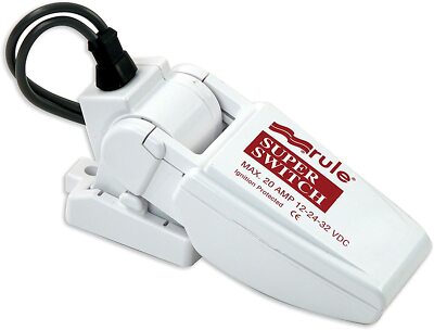 Rule 37FA SuperSwitch Float Switch For Boat Bilge Pumps With Fuse Holder New