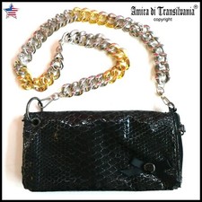 woman small bag fashion accessories shoulder handbag handle snake faux leather