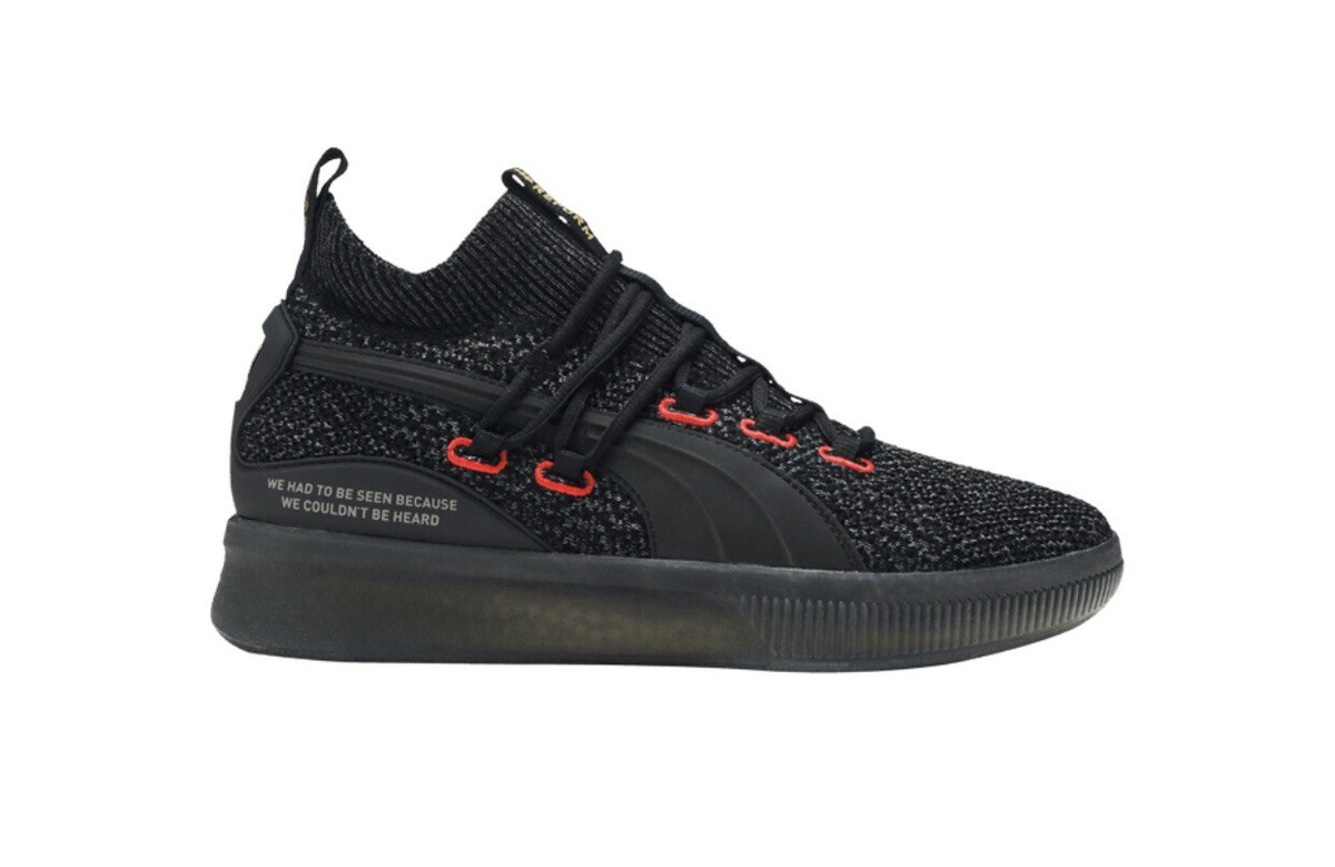 Puma Basketball X Meek Mill Clyde Court Reform Red Black  192892-01 Mens Size 11 Puma X Clyde Court  main image 4