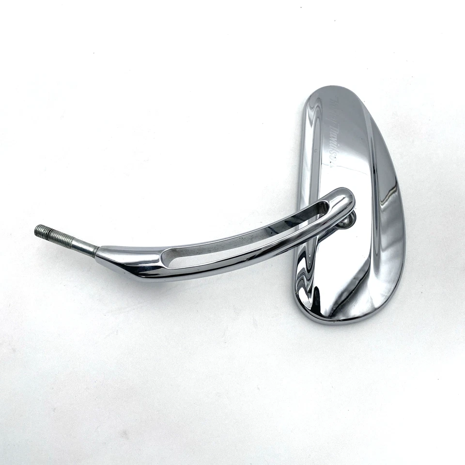 Подлинное хромированное зеркало только для правой стороны с надписью профиля на заказ для Harley 91697-06 от оригинального производителя - Изображение 4 из 4