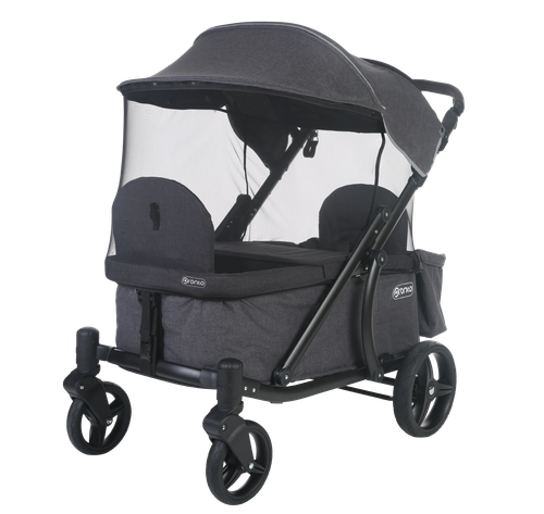 Pronto Stroller One Version 2 Ginger Yellow strollerwagon Premium double luxury
