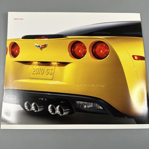 2010 ZR1 CORVETTE LS9 - DEALER BOOK BROCHURE - CHEVROLET C6 - ZR-1 SUPERCHARGED - Picture 4 of 4