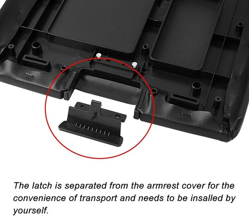 For Chevy Silverado Tahoe GMC Sierra Yukon Center Console Armrest Latch Lid Lock - Picture 7 of 10