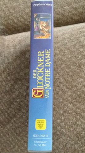 VHS Der Glöckner von Notre Dame (1996) FSK 6 PolyGram Zeichentrickfilm - Bild 3 von 5