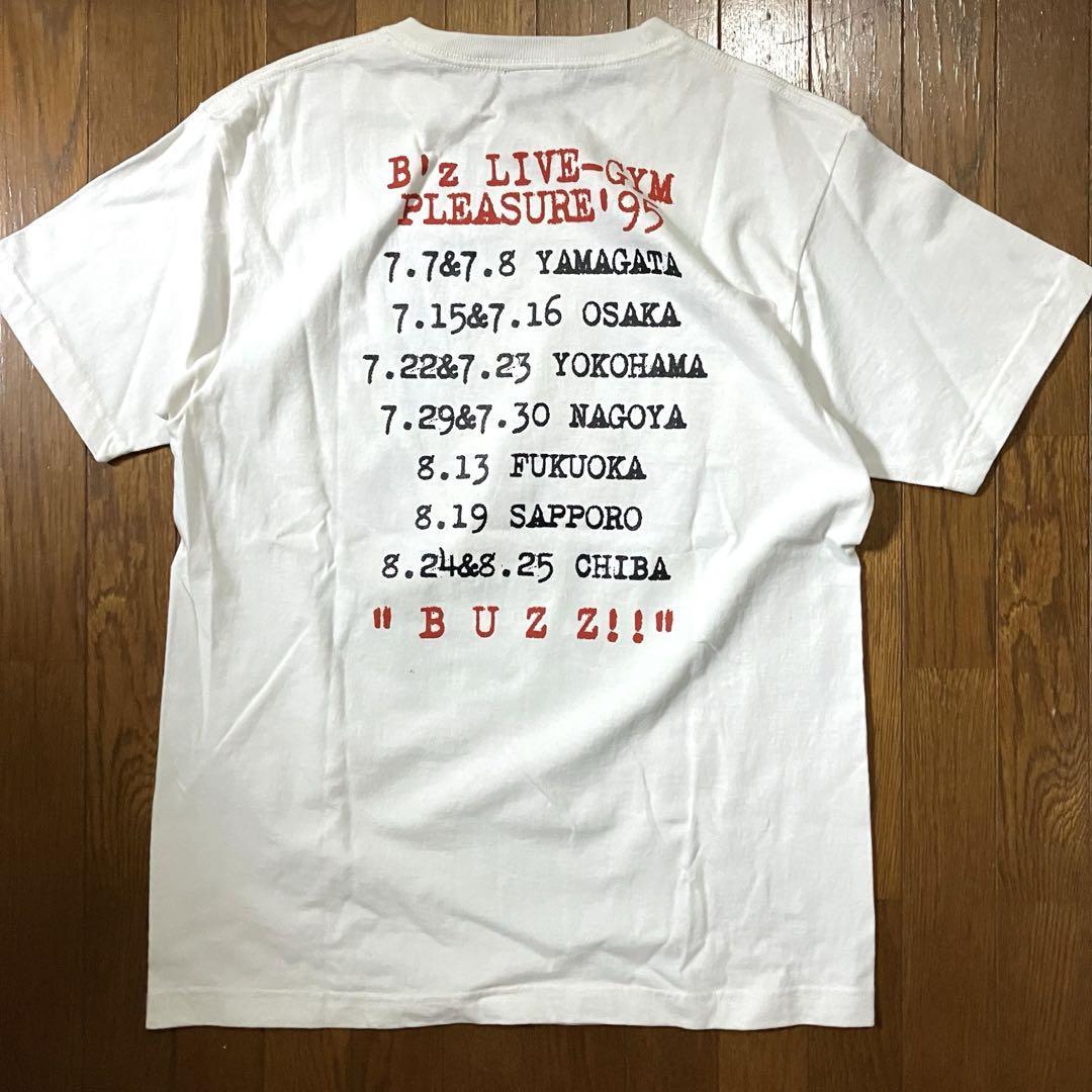 B'Z Live-Gym Pleasure '95 Buzz Tour T-Shirt | eBay B'Z Live-Gym Pleasure '95 Buzz Tour T-Shirt | eBay