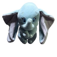 Ty Sparkle Dumbo Plush Disney Elephant Stuffed Animal Blue Big Ears