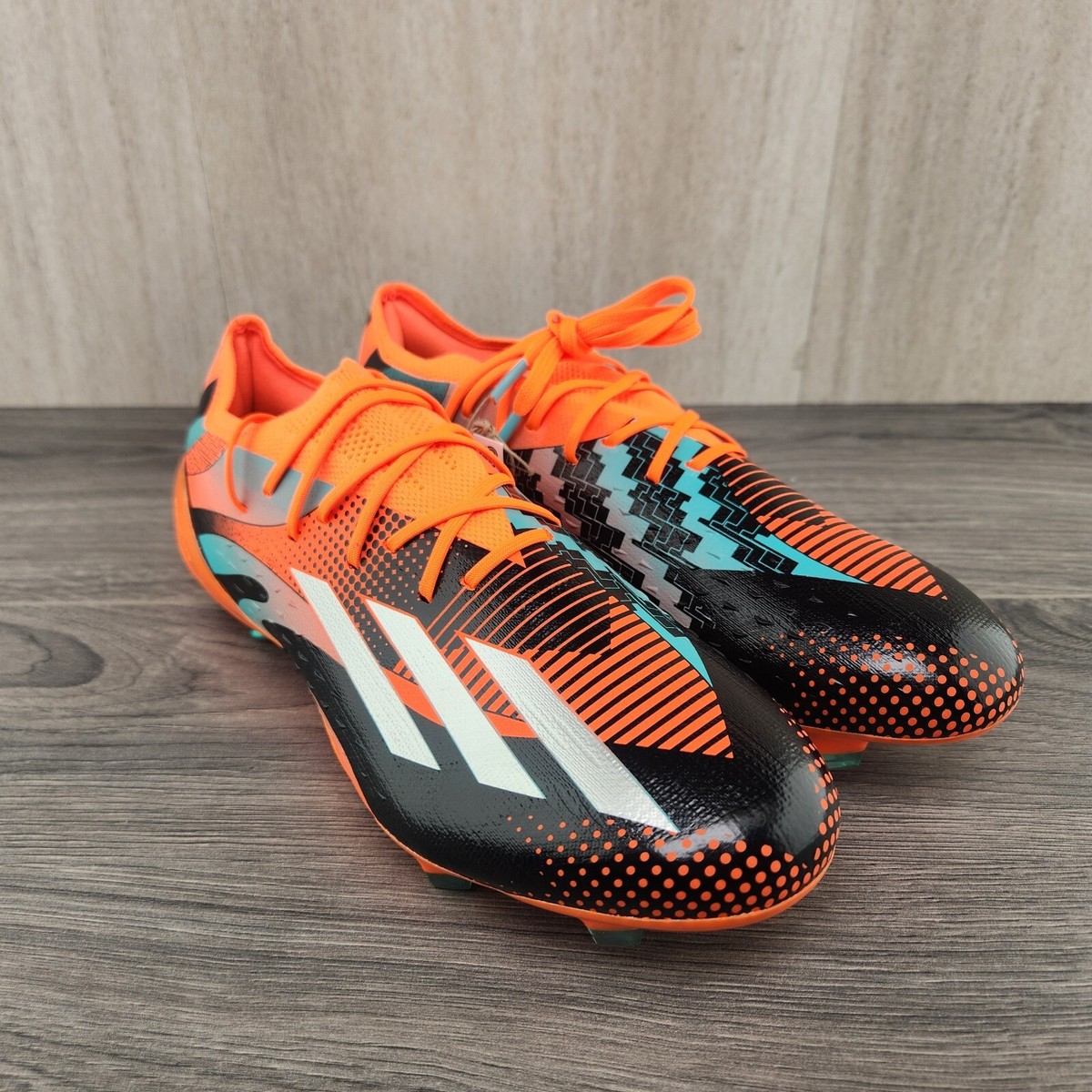 Adidas X Speedportal Messi.1 FG Size 10 Mens Orange Soccer Cleats