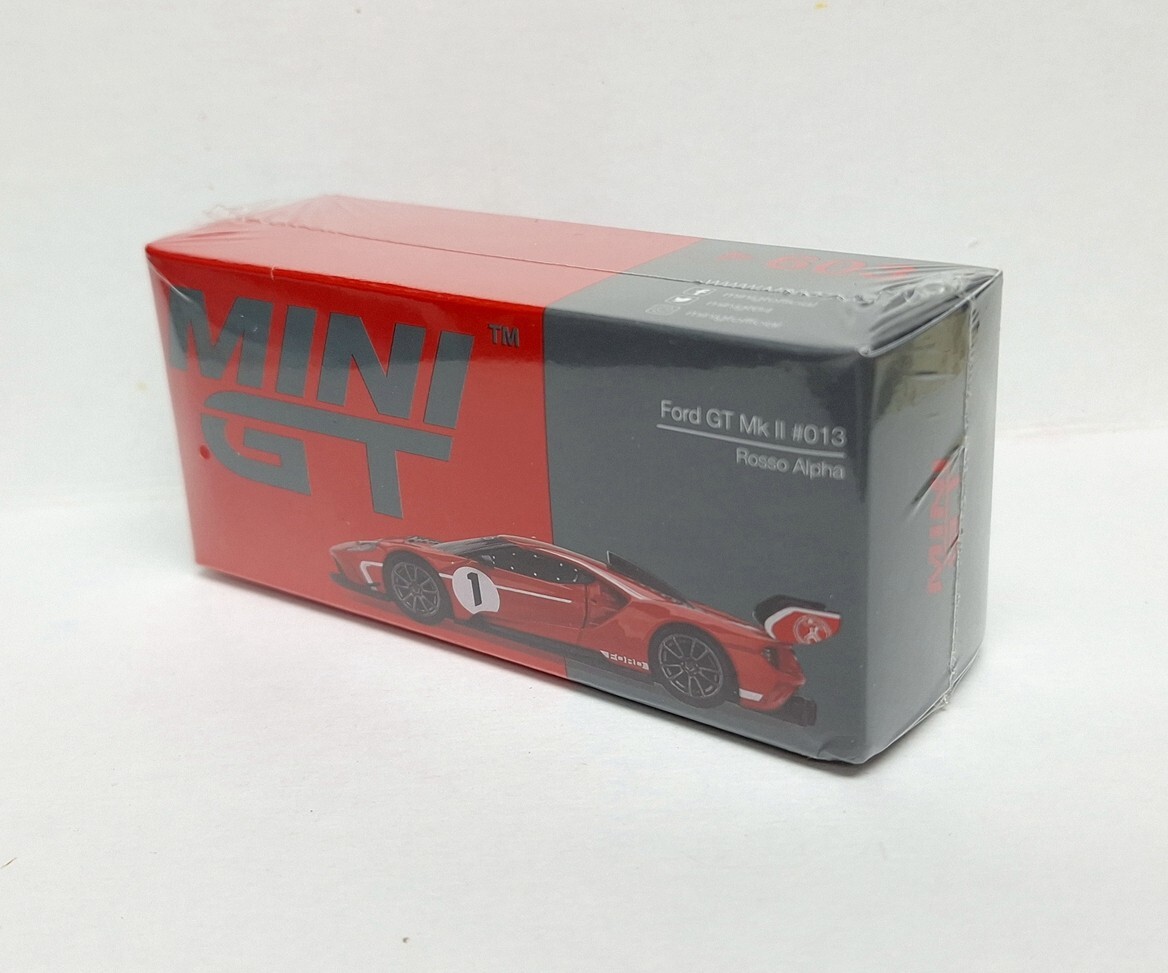 MINI GT 603 1/64 Ford GT MK II #013 Rosso Alpha New LHD | eBay