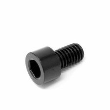 M6 x 10mm Aluminium 7075 T6 Cap Socket Allen Screw Bolt 10 x 1.0 Black Pack