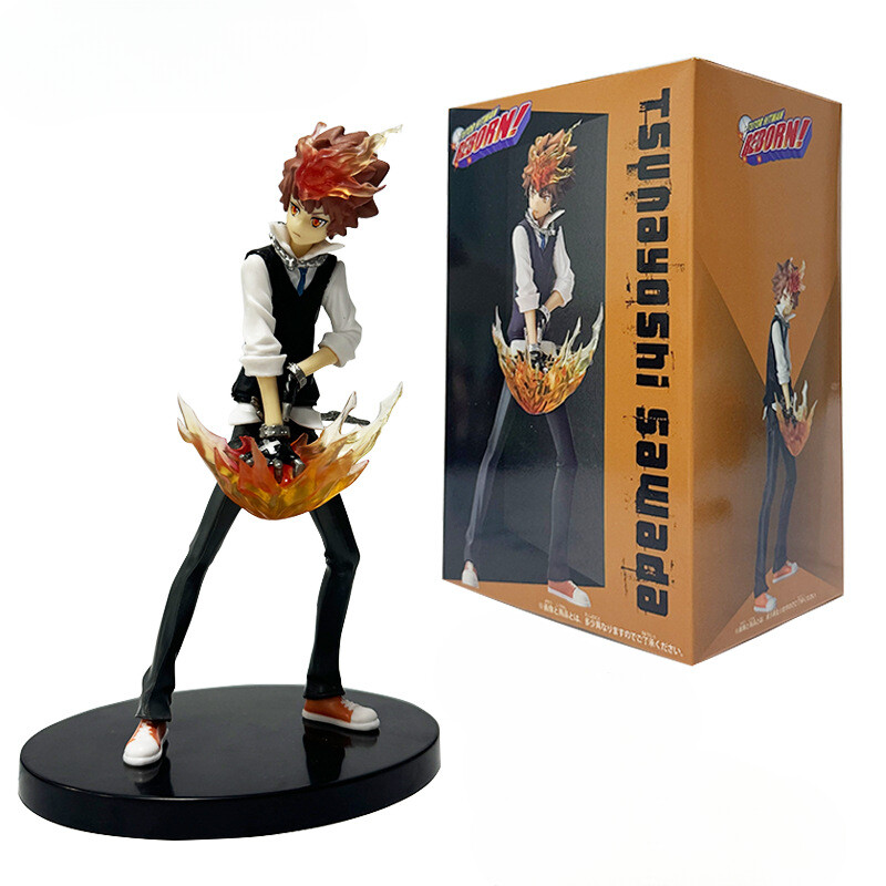 Katekyo Hitman Reborn Tsunayoshi Sawada Anime Figure Model Statue Collectible Gift