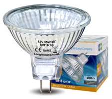 MR16 Halogen Light Bulbs 5W 10W 20W 35W 50W 12V Low Voltage GU5.3 50mm Spotlight