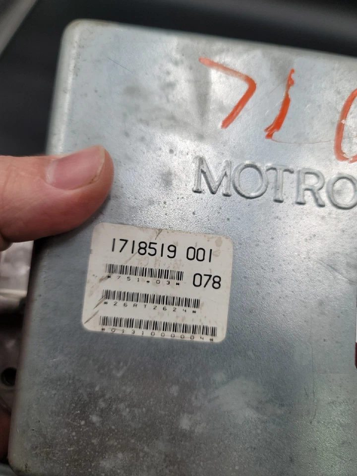 Unidad de control del motor BMW 750i 750il 850CSI DME ECU Brain 0261200156 OEM Bosch Foto 3 de 4