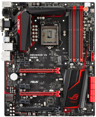 ASUS MAXIMUS VII HERO メモリ i7 4790K ３点セット ASUS ROG MAXIMUS VII HERO LGA 1150 Motherboard DDR3 USB 3.0 SATA
