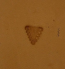 Tandy Leather CRAFTOOL  Stamping Tool  - GEOMETRIC  -  G611