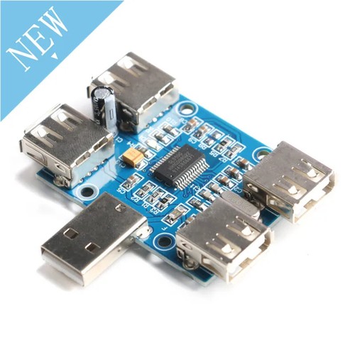 DC 5V USB2.0 Hub Módulo de Expansión USB de 4 Puertos para Arduino Hágalo Usted Mismo - Imagen 4 de 6