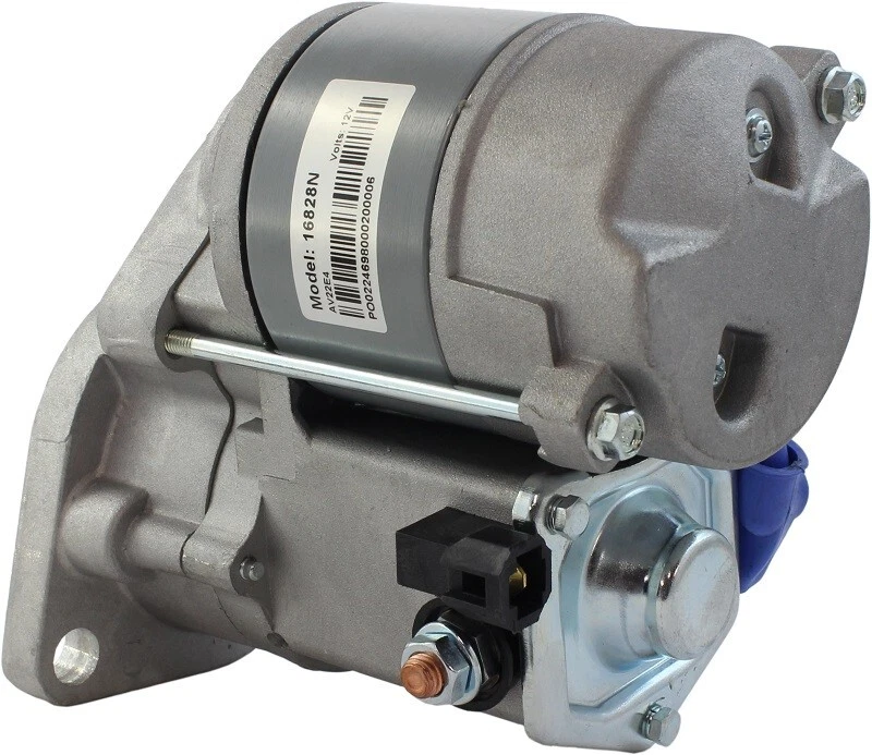 Стартер подходит для Toyota Land Cruiser 4,0 л L6 1988 - 1992, 028000-8220, SR128X, 16828 - Изображение 3 из 4